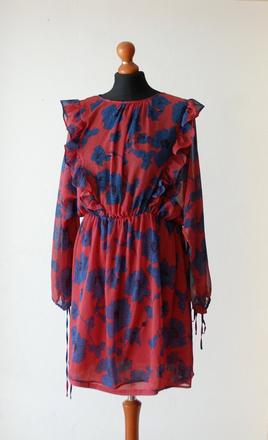 Vzdušné kvetinové šaty, lee cooper,s