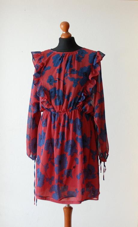 Vzdušné kvetinové šaty, lee cooper,s