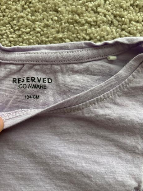 Tričko reserved, reserved,134