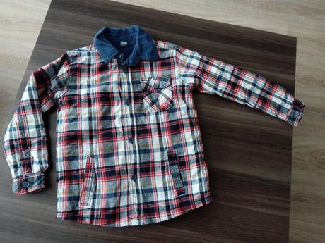 Karovaná košeľa dopodopo,velk. 122, dopodopo,122