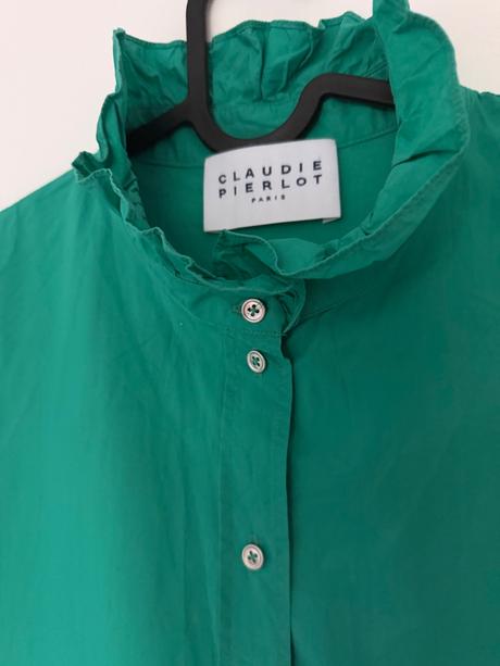 Claudie pierlot zelene koselove saty velkost 38, 38