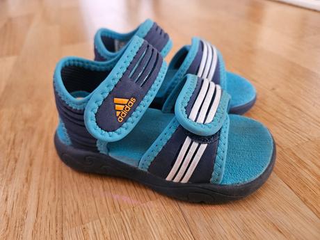 Modré sandálky adidas 20, adidas,20