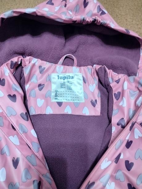 Zateplená detská bunda lupilu v. 98/104, lupilu,104