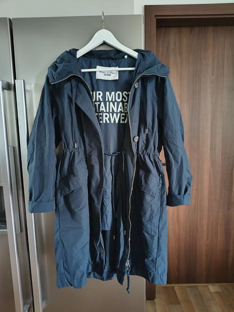 Marco polo prechodná tmavo modrá parka m-l, marc o´polo,m