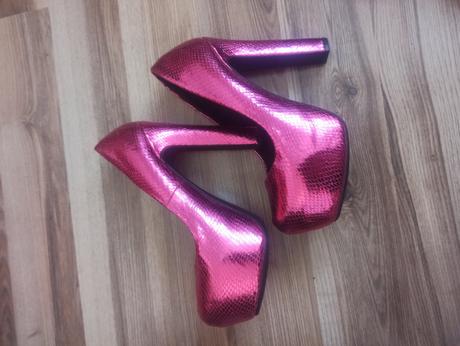 Dámske lodičky na vysokom podpätku, h&m,38