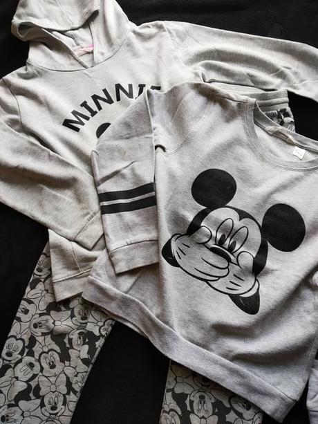 Minnie mikina 134/140, h&m,134