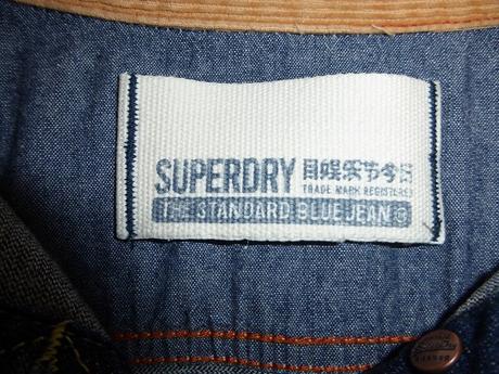 Riflová bunda superdry, xs