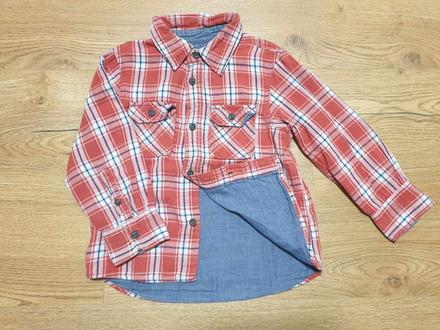 Košeľa s dlhým rukávom, h&m,110