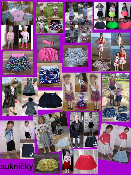 Športové šatičky alebo suknička mama a dcéra, 86 - 164