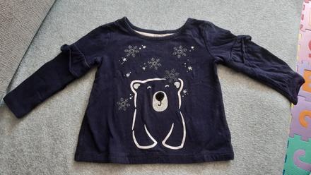 Tričko dlhý rukáv, gap,86