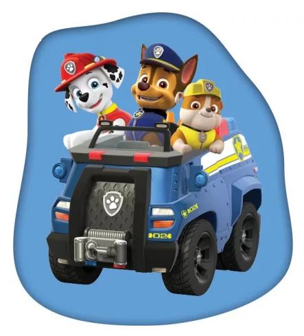 Vankúšik 40x40 paw patrol auto - skladom, 