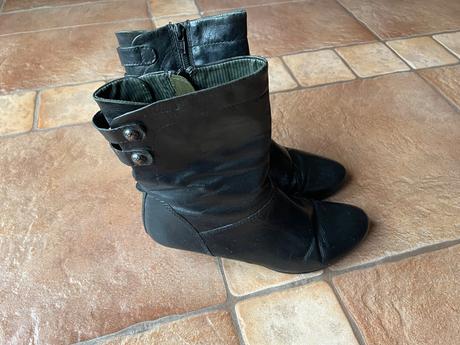 Kožené cizmy vagabond, vagabond,38