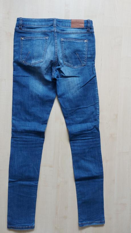Damske dievcenske rifle, denim,s