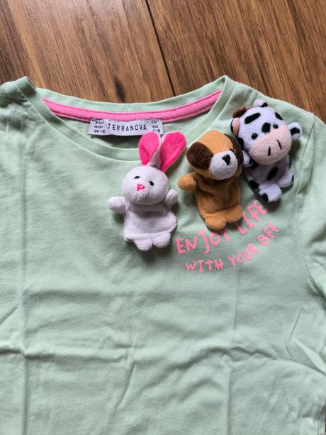 Zvieratkove tricko 104/110, terranova,104