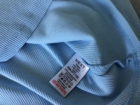 Bavlnené vrúbkované tričká cena spolu, next,158