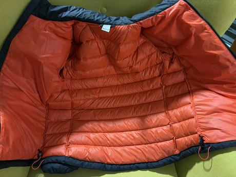 Páperová bunda, decathlon,170