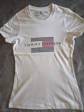 Hilfiger dámske tričko biele, tommy hilfiger,xs