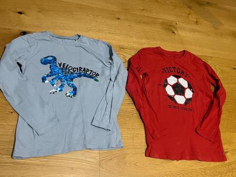 Detske tricka s meniacimi obrazkami 2 kusy, sinsay,134