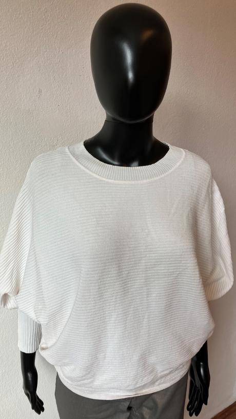 Dámska biela mikina, m