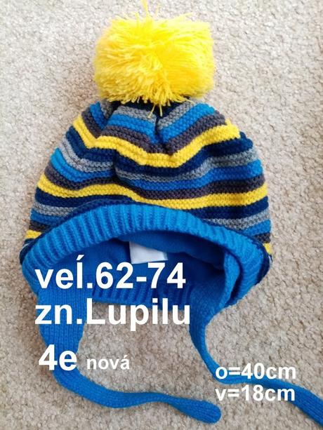 Čiapka veľ.62/74, zn.lupilu, o  40cm, lupilu,74