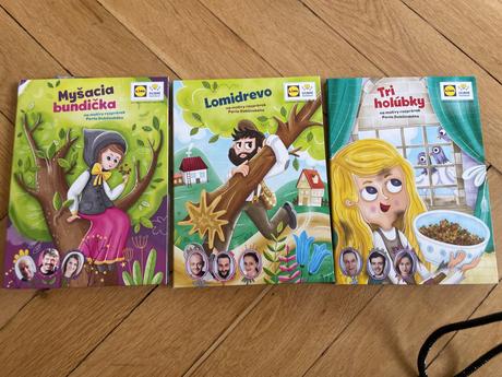 Rozpravky lidl, 5 eur za kus, 