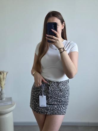Leo mini sukňa s/m, pull&bear,36 / s