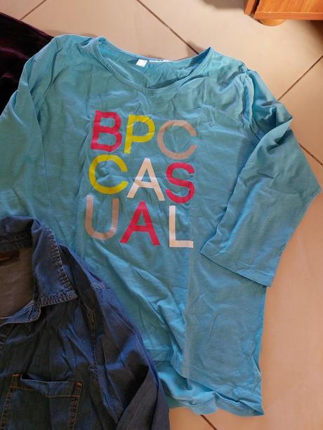 Tričko + sveter + košeľa, s