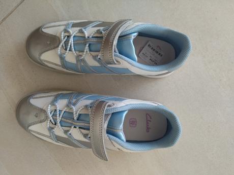 Nenosené poltopánky zn. clarks, clarks,35