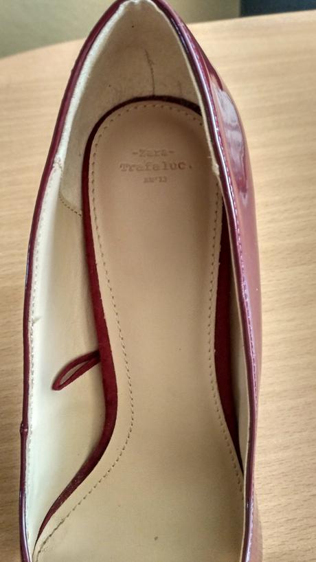 Lodičky zara bordové, zara,40