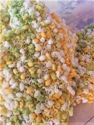 Luxusný uzlíkový šál, 