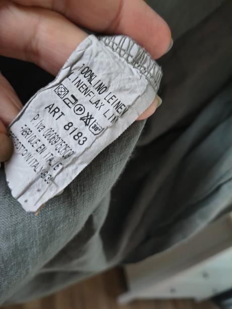 Italy ľanový ľahký cardigan, 