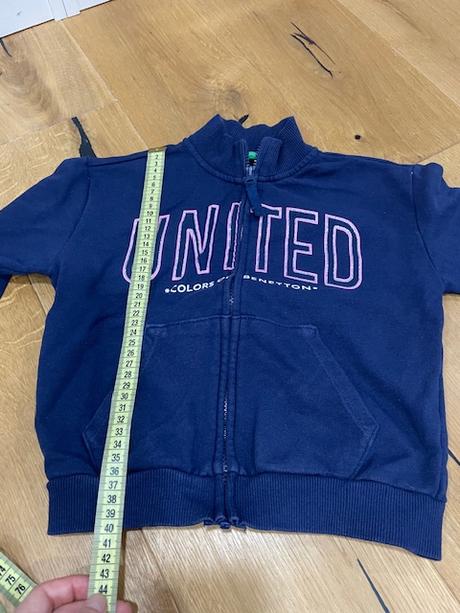Mikiny benetton 110/5 rokov, benetton,110