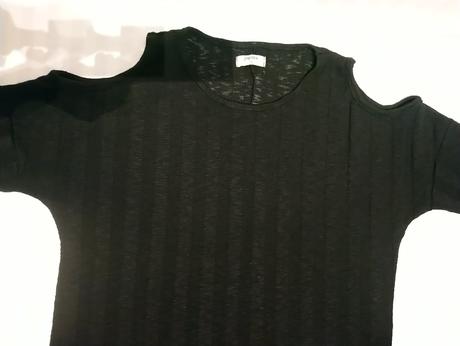 Dámsky čierny tenký pulóvrik, papaya, papaya,xl