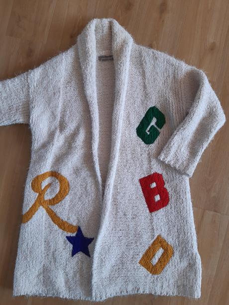 Stylovy teddy sveter,kardigan,