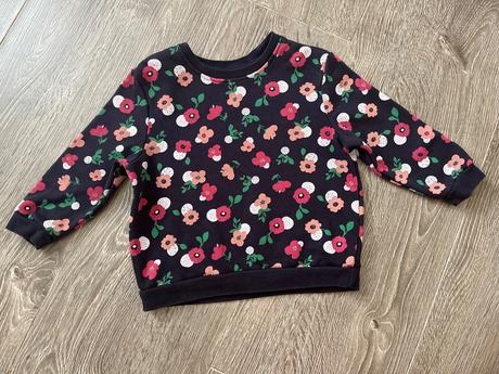 Kvetovana mikina 86/92 lupilu, lupilu,86