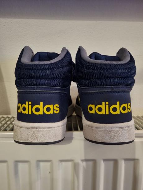 Členkové tenisky adidas hoops mid, adidas,32