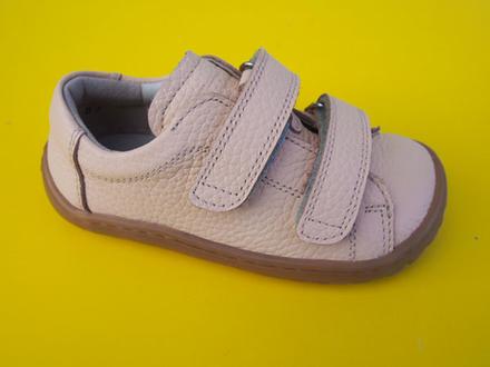 Detské kožené barefoot topánky froddo peach, froddo,24 / 25