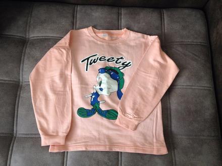 Dievčenská/dámska mikina lososovej farby, 164