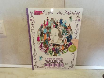 What on earth wallbook - timeline of shakespeare,