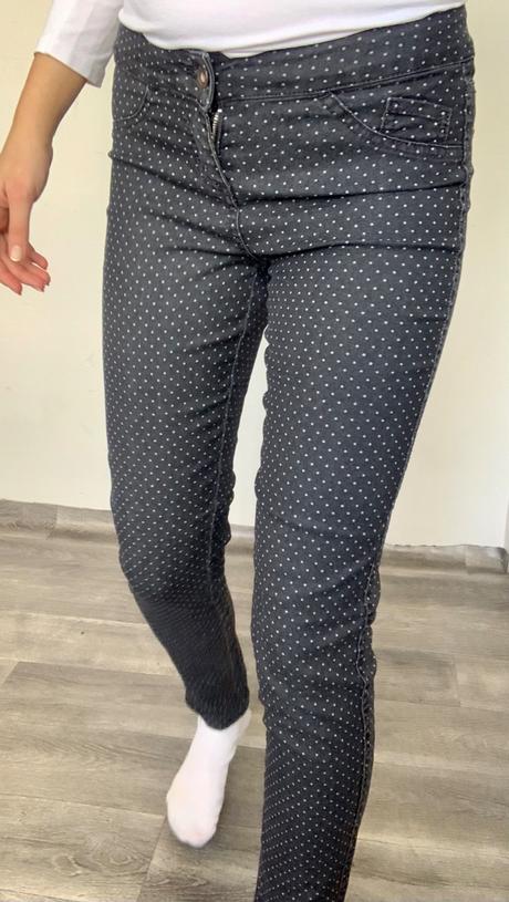 Bodkovane nohavice, tezenis,m