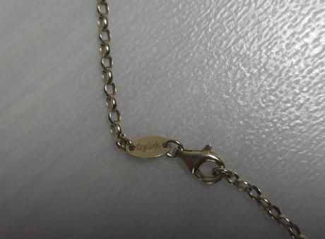 Pozlátená strieborná retiazka engelsrufer 80 cm, 