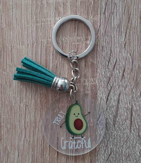 Prívesok na kľúče - avokádo, 