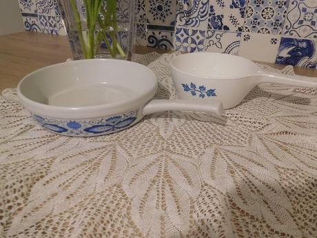 Porcelánové panvičky / zapekacie s rúčkou, 