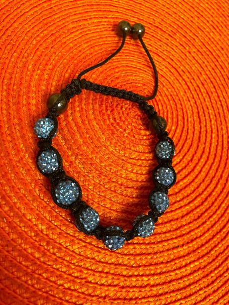 Uťahovací štrasový náramok, 