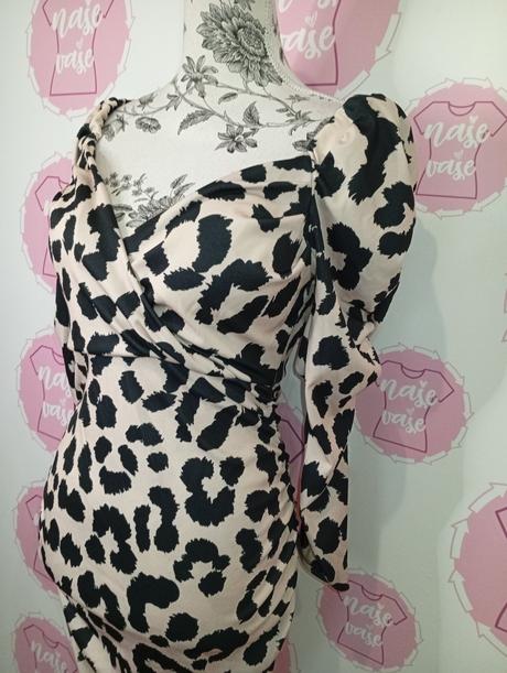 Nové šaty vzorované, s