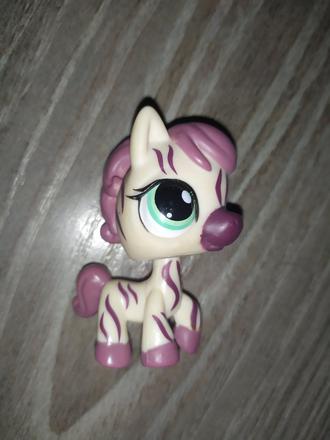 Lps littlest pet shop zebra, 