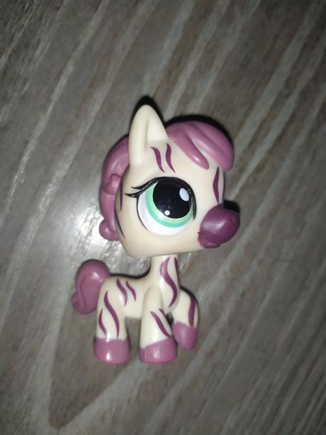 Lps littlest pet shop zebra, 