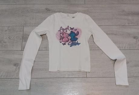 Crop tričko stitch, h&m,164