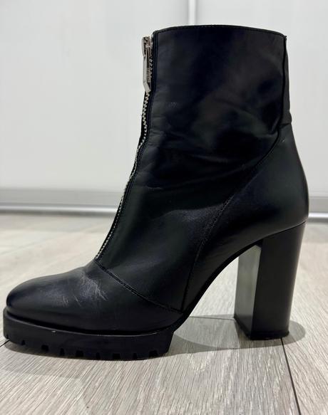 Zara kizene clenkove cizmy, zara,37