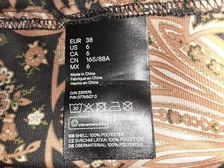 Blúzka č.38, h&m,38
